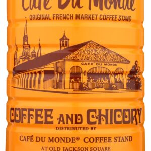 Coffee Du Monde – Ground Coffee – 15 oz Cans (Pack of 6)