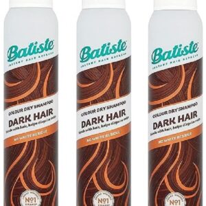 Batiste Dry Shampoo – Dark & Deep Brown – 6.73 oz (Pack of 3)